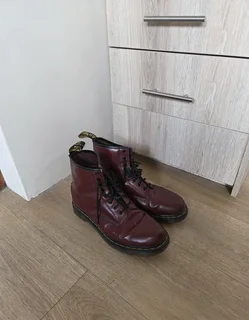 Classic Dr. Martens Ox Blood Boots  Size: UK 9