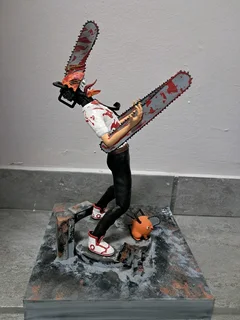 Chainsaw man figurine