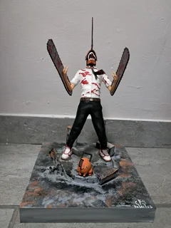 Chainsaw man figurine