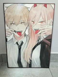 Chainsaw man painting