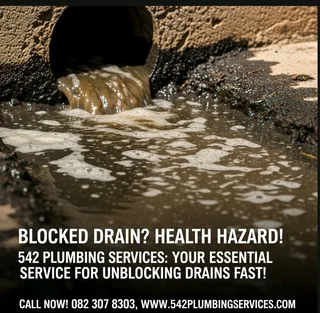 542 Plumbing Services blocked drains