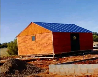 Wooden and nutec houses