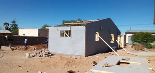 Wooden and nutec houses