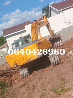 Rubble removal with Tlb hire