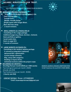 Web developer Services