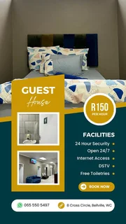 Guest rooms at a cheaper price for a short term stay