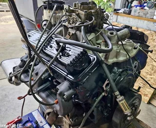Tidy Chevy 5.7L engine