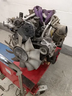 Ford Ranger Mazda B2500 2.5 TD WL-T Engine With Injectors, Turbo, Fuel Pump