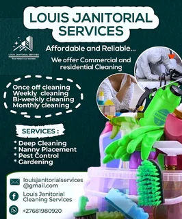 Cleaning services and Pest control