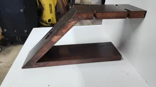 Handcrafted Wine Bottle Stand