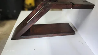 Handcrafted Wine Bottle Stand