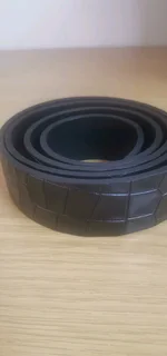 Genuine leather belt