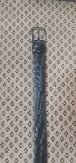 Genuine leather belt