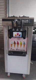 Ice cream machine , 3 flavours, floor standing