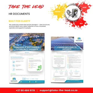 Custom Business Documents, Policies, HR Packs and Employee Manuals