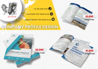 Professional Company Profile &amp; Portfolio Design | Business Documents &amp; Presentations
