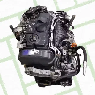 VW 2.0L BMR Diesel Engine for Golf 5, Jetta 5, Passat – Complete with Turbo, Flywheel
