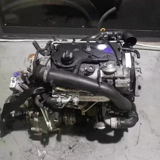 BXE 1.9 TDI Diesel Engine for VW Golf 5 and Jetta 5, Includes Turbo, Injectors and Alternator