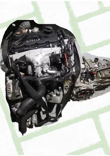 Audi A4 and A6 2.0 TDI Diesel Engine BLB with Injectors, Throttle Body and Flywheel Assembly