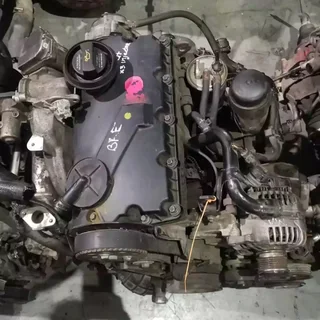 Audi A4 and A6 2.0 TDI Diesel Engine BKE with Throttle Body, Ignition Coils and Flywheel Assembly