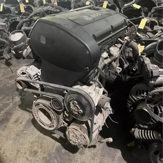 Opel Corsa and Astra 1.6 Z16XE1 Petrol Engine with AC Pump, Throttle Body and Clutch Assembly Fitted