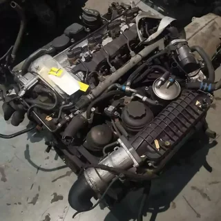 Mercedes-Benz W203 C220 and W211 E220 646 Diesel Engine with Turbo and Flexplate Fitted