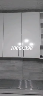 Hardwood wrap doors for kitchen