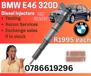 BMW E46 320D Diesel injectors for sale