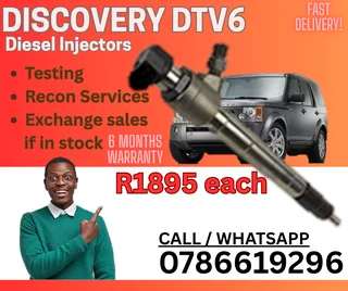 Discovery Dtv6 Diesel Injectors For Sale