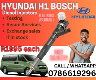 Hyundai H1 Bosch Diesel Injectors For Sale