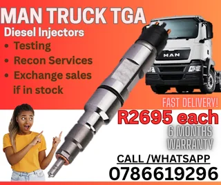 Man Truck Tga Diesel Injectors For Sale