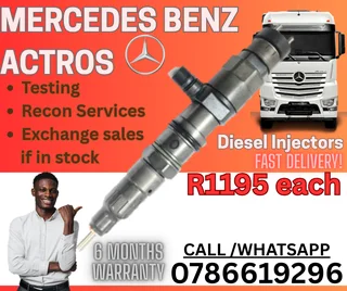 Mercedes Benz Actros Truck Diesel Injectors For Sale
