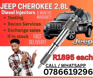 Jeep Cherokee 2.8l Diesel Injectors For Sale