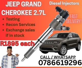 Jeep Grand Cherokee 2.7l Diesel Injectors For Sale