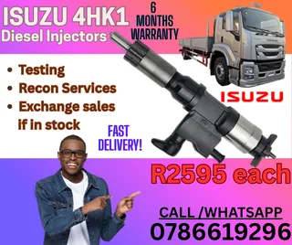 Isuzu 4hk1 Diesel Injectors For Sale