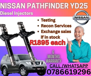 Nissan Pathfinder Yd25 Diesel Injectors For Sale