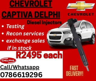 Chevrolet Captiva Delphi Diesel Injectors