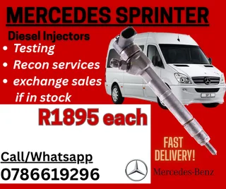 Mercedes Sprinter Diesel Injectors For Sale