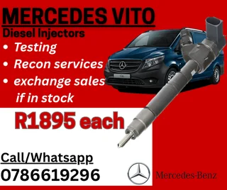 Mercedes Vito Diesel Injectors For Sale
