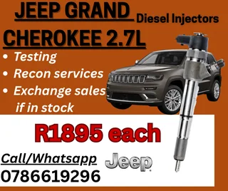 Jeep Grand Cherokee 2.7l Diesel Injectors For Sale