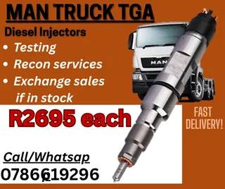 Man Truck Tga Diesel Injectors For Sale