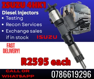 Isuzu 4hk1 Diesel Injector For Sale