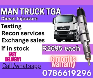Man Truck Tga Diesel Injector For Sale
