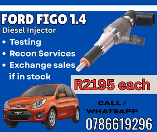 FORD FIGO 1.4 diesel injector for sale