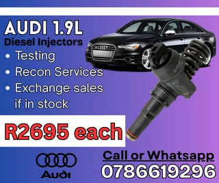 AUDI 1.9 diesel injector for sale