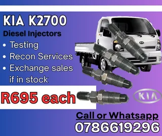 KIA K2700 diesel injector for sale