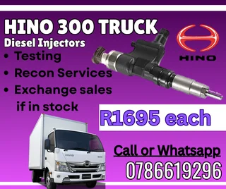Hino 300 Truck Diesel Injector For Sale