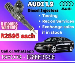 AUDI 1.9 diesel injector for sale