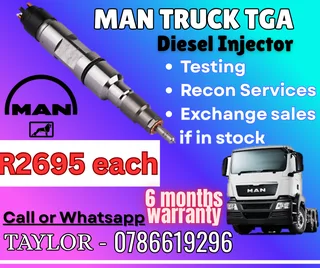 Man Truck Tga Diesel Injector For Sale