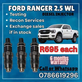 Ford Ranger 2.5 Wl Diesel Injector For Sale